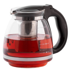 Čajník MagicHome TP021, 1500 ml, sklo/PP/nerez