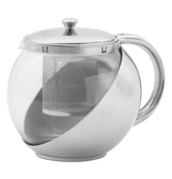 Čajník MagicHome TP108, 1100 ml, sklo/nerez