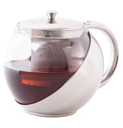 Čajník MagicHome TP108, 1100 ml, sklo/nerez