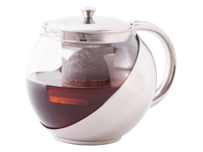 Čajník MagicHome TP108, 1100 ml, sklo/nerez Čajník MagicHome TP108, 1100 ml, sklo/nerez