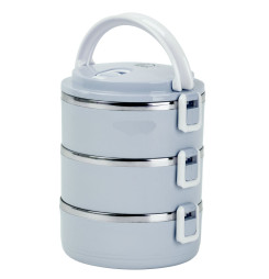 Obedár MagicHome LB933, 3 dielny, 3x 1500 ml, modrý, 20x15x6,2 cm