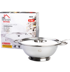 Misa MagicHome, polievková s naberačkou, 3000 ml, terina, nerez