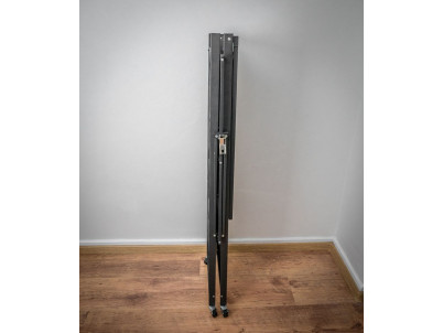 Regál Racks RAW4T, kovový, 4 police, 1270x720x340 mm, max. 50 kg/polica, prenosný, na kolieskach