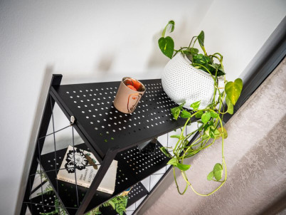 Regál Racks RAW5T, kovový, 5 police, 1630x720x340 mm, max. 50 kg/polica, prenosný, na kolieskach