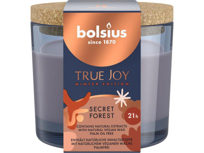 Sviečka bolsius True Joy Secret Forest, vonná, 66/83 mm, v skle Sviečka bolsius True Joy Secret Forest, vonná, 66/83 mm, v skle