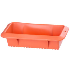 Forma MagicHome, na pečenie, na chlieb/bochník, silikón, červená, 24x12,5 cm