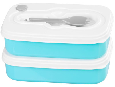 Obedár MagicHome, hranatý, 2 dielny, s vidličkou/lyžicou, 2x 1000 ml, 20,8x13,5x12,4 cm Obedár MagicHome, hranatý, 2 dielny, s vidličkou/lyžicou, 2x 1000 ml, 20,8x13,5x12,4 cm