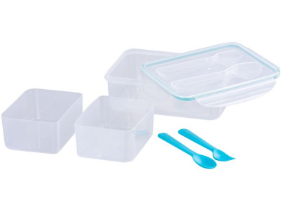 Obedár MagicHome, hranatý, s vidličkou a lyžicou, 2 priehradky, 1500 ml, 22x15,2x7,6 cm Obedár MagicHome, hranatý, s vidličkou a lyžicou, 2 priehradky, 1500 ml, 22x15,2x7,6 cm