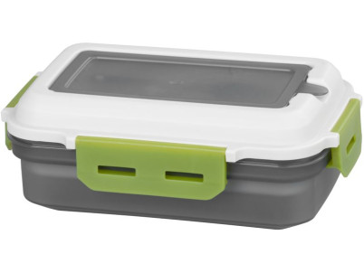 Obedár MagicHome, hranatý, s vidličkou/lyžicou, 1200 ml, 23x15x8,8 cm Obedár MagicHome, hranatý, s vidličkou/lyžicou, 1200 ml, 23x15x8,8 cm