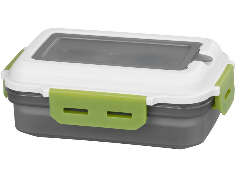 Obedár MagicHome, hranatý, s vidličkou/lyžicou, 1200 ml, 23x15x8,8 cm Obedár MagicHome, hranatý, s vidličkou/lyžicou, 1200 ml, 23x15x8,8 cm