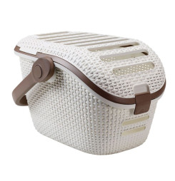 Box Curver® PET CARRIER, prepravný, béžový, 38x51x33 cm, na mačku a psa