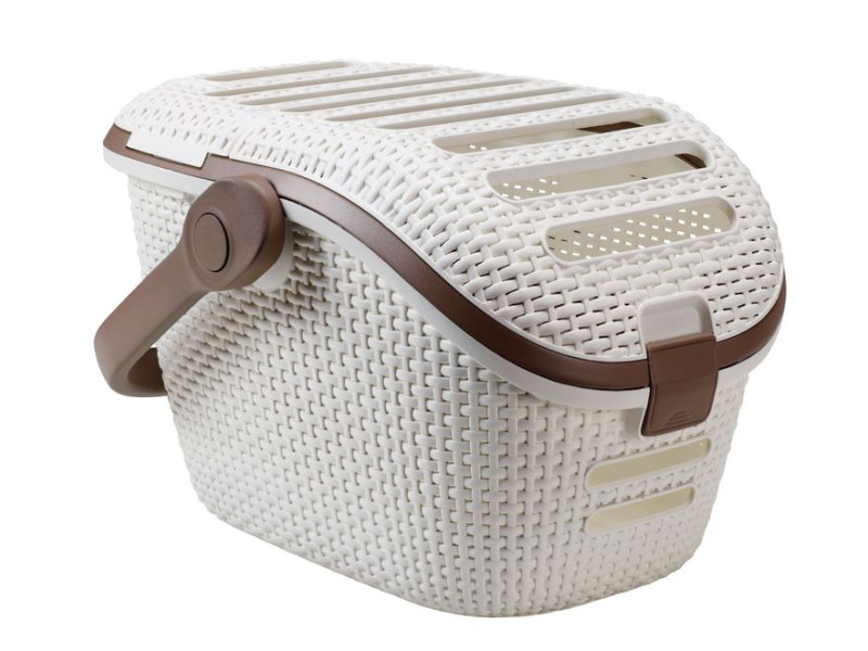 Box Curver® PET CARRIER, prepravný, béžový, 38x51x33 cm, na mačku a psa