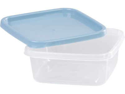 Dóza MagicHome Lunchbox set YH54, sada 4 ks, 600 ml, 143x143x58 mm, štvorcová, Clip