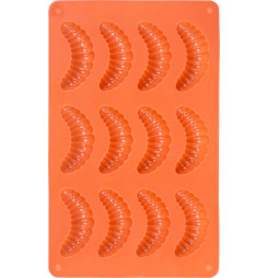 Forma MagicHome, na pečenie, silikón, na 12 vanilkových rožkov, 27,3x17x2 cm