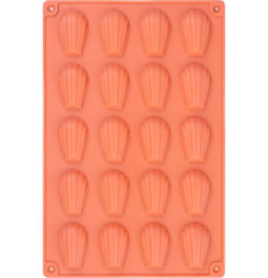 Forma MagicHome, na pečenie, silikón, na 20 labiek, 30x20x1,2 cm