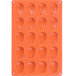 Forma MagicHome, na pečenie, silikón, na 20 labiek, 30x20x1,2 cm