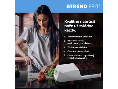 Ostrič MagicHome, na kuchynské nože, brúska, 3v1, biely, 230V, 20 W Ostrič MagicHome, na kuchynské nože, brúska, 3v1, biely, 230V, 20 W