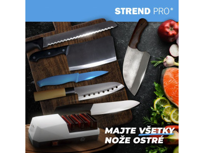 Ostrič MagicHome, na kuchynské nože, brúska, 3v1, biely, 230V, 20 W Ostrič MagicHome, na kuchynské nože, brúska, 3v1, biely, 230V, 20 W