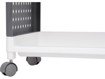 Regál MagicHome Rolly, plastový, 5 políc, 49x29x97 cm, na kolieskach