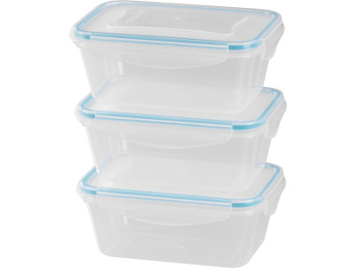 Dóza MagicHome Lunchbox set YH376, obdĺžniková, sada 3 ks, 1000 ml, 189x131x77 mm Dóza MagicHome Lunchbox set YH376, obdĺžniková, sada 3 ks, 1000 ml, 189x131x77 mm