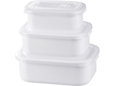 Dóza MagicHome Lunchbox set MB41, sada 3 ks, 700/1300/2100 ml, obdĺžniková, otvárateľné veko