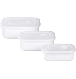 Dóza MagicHome Lunchbox set MB41, sada 3 ks, 700/1300/2100 ml, obdĺžniková, otvárateľné veko