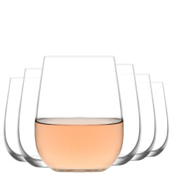 Pohár Gaia, LAV, sklenený, na vodu, 475 ml, 70x111 mm, bal. 6 ks
