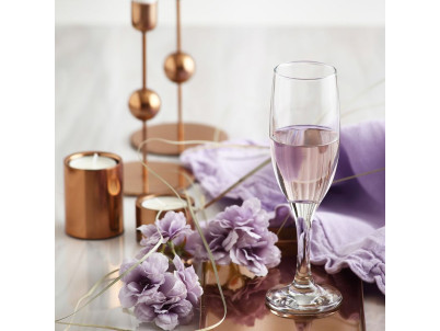 Pohár Misket, LAV, sklenený, na šampanské, 190 ml, 50x193 mm, bal. 6 ks Pohár Misket, LAV, sklenený, na šampanské, 190 ml, 50x193 mm, bal. 6 ks