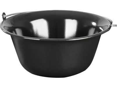Kotlík MagicHome, na guľáš, 12 lit., 39,8x18 cm, smaltovaný, sivo-čierny, bez pokrievky