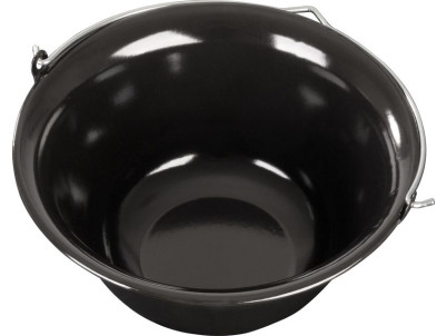 Kotlík MagicHome, na guľáš, 12 lit., 39,8x18 cm, smaltovaný, sivo-čierny, bez pokrievky