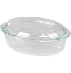 Misa MagicHome, zapekacia, sklenená, oválna, pekáč, 3000 ml