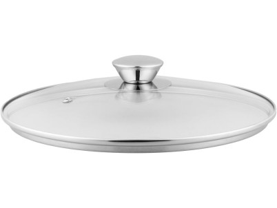 Hrniec MagicHome Chloe, 24 cm, 8 lit., so sklenenou pokrievkou, nerez
