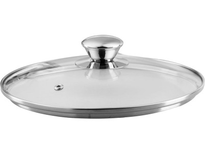 Hrniec MagicHome Chloe, 30 cm, 15 lit., so sklenenou pokrievkou, nerez