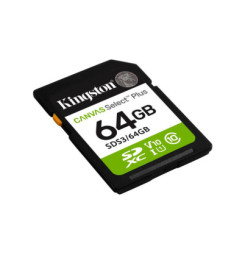 KINGSTON Canvas Select+ SD karta, 64 GB, 100MB/s