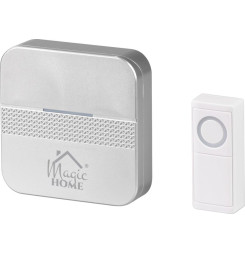 Zvonček MagicHome Intelligent4, bezdrôtový, domový, počet melódií 30, LED, IP44