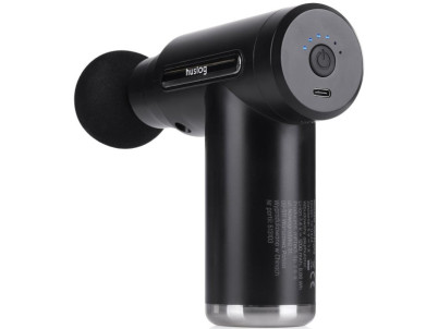 HUS1005 MASÁŽNÍ PISTOLE ČERNÁ HUSLOG