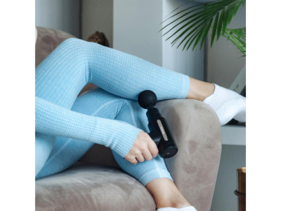 HUS1005 MASÁŽNÍ PISTOLE ČERNÁ HUSLOG