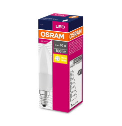 Žiarovka OSRAM® LED FR 060 (ean2915) non-dim, 7,5W/827 E14 2700K Value CLASSIC B