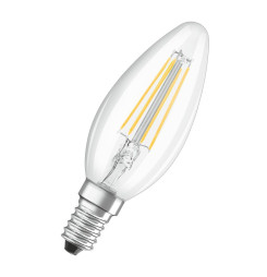 Žiarovka OSRAM® LED FIL 040 (ean8637) non-dim, 4W/827 E14 2700K Value CLASSIC B