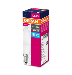 Žiarovka OSRAM® LED FR 040 (ean3367) non-dim, 4,9W/840 E14 4000K Value CLASSIC B