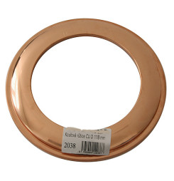 Ružica dymová Antikoro 132 mm, Cu, na dymovod