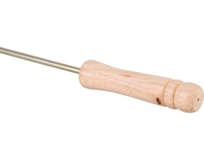 Kutáč Strend Pro roštový, drevenná rúčka, kutáč ku krbu s háčikom