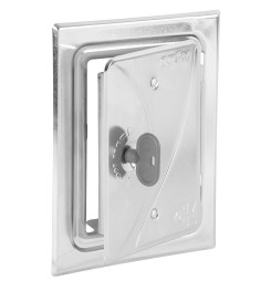 Dvierka Anko C2.1G 120x180 mm, komínové,  ZN, revízne