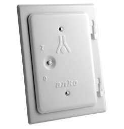 Dvierka Anko C2.1W 120x180 mm, komínové, biele, revízne