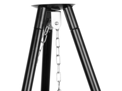 Gril Strend Pro Bavarian, BBQ, na drevené uhlie, nastaviteľná gril.výška 320-660/1500 mm