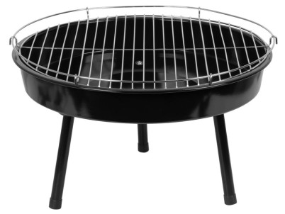 Gril Strend Pro Bavarian, BBQ, na drevené uhlie, nastaviteľná gril.výška 320-660/1500 mm