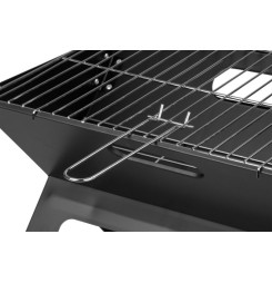 Gril Strend Pro Practic, BBQ, na drevené uhlie, sklápací, 450x330x350 mm