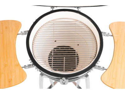 Gril Strend Pro Kamado Egg 21", priemer 46,7 cm, gril výška 91 cm, čierny, 130x73x122 cm Gril Strend Pro Kamado Egg 21", priemer 46,7 cm, gril výška 91 cm, čierny, 130x73x122 cm