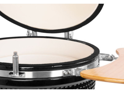 Gril Strend Pro Kamado Egg 21", priemer 46,7 cm, gril výška 91 cm, čierny, 130x73x122 cm Gril Strend Pro Kamado Egg 21", priemer 46,7 cm, gril výška 91 cm, čierny, 130x73x122 cm