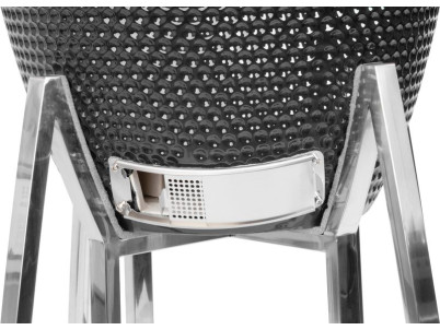 Gril Strend Pro Kamado Egg 21", priemer 46,7 cm, gril výška 91 cm, čierny, 130x73x122 cm Gril Strend Pro Kamado Egg 21", priemer 46,7 cm, gril výška 91 cm, čierny, 130x73x122 cm